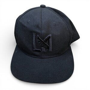 LAFC Los Angeles Football Club Soccer MLS Black Snapback Cap